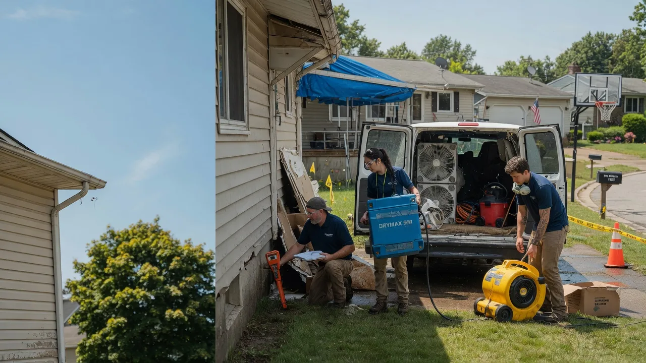 Ceiling Leak Cleanup in Stewartstown, PA near me